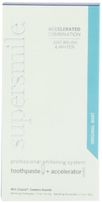 Supersmile Whitening System, Original Mint,Set ,1.2 & 1.4 Ounce Supersmile Whitening System, Original Mint,Set ,1.2 & 1.4 Ounce