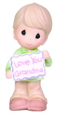 Precious Moments Art From The Heart Love You Grandma, Boy Precious Moments Art From The Heart Love You Grandma, Boy
