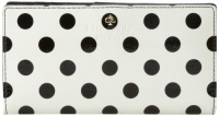 kate spade new york Stacy PWRU2984 Wallet,Clotted Cream/Black,One Size kate spade new york Stacy PWRU2984 Wallet,Clotted Cream/Black,One Size