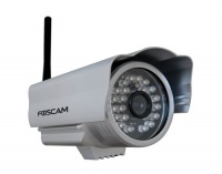 Foscam FI8904W Outdoor Wireless/Wired IP Camera with 15-20 Meter Night Vision and 6mm Lens (67° Viewing Angle) - Silver Foscam FI8904W Outdoor Wireless/Wired IP Camera with 15-20 Meter Night Vision and 6mm Lens (67° Viewing Angle) - Silver