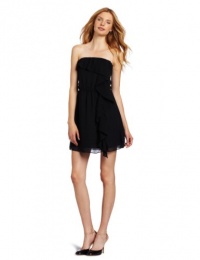 BCBGeneration Women's Ruffle Tube Dress, Black, X-Small BCBGeneration Women's Ruffle Tube Dress, Black, X-Small