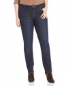 Lucky Brand Women's Plus-Size Ginger Petite Straight Jean