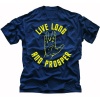 Star Trek T-Shirt Live Long and Prosper Original Series Navy T Shirt