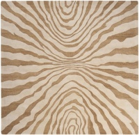 Area Rug 8x8 Square Contemporary Beige Color - Surya Studio Rug from RugPal Area Rug 8x8 Square Contemporary Beige Color - Surya Studio Rug from RugPal