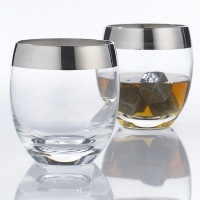 Wine Enthusiast Madison Avenue Whiskey Glasses, Set of 2 Wine Enthusiast Madison Avenue Whiskey Glasses, Set of 2