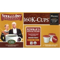 Newman's Own Extra-bold Special Blend Coffee K-Cups, Two 80 Packs (160 Total) for Keurig Brewers Newman's Own Extra-bold Special Blend Coffee K-Cups, Two 80 Packs (160 Total) for Keurig Brewers