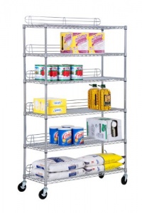 Honey-Can-Do SHF-01450 6-Tier Chrome Urban Shelving Unit Honey-Can-Do SHF-01450 6-Tier Chrome Urban Shelving Unit