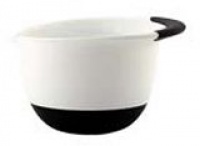 OXO Good Grips 1-1/2-Quart Mixing Bowl, White/Black