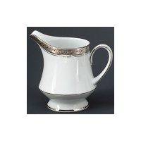 Noritake Crestwood Platinum Creamer Noritake Crestwood Platinum Creamer