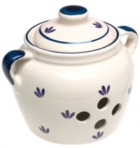 Norpro 5-Inch Ceramic Garlic Keeper Norpro 5-Inch Ceramic Garlic Keeper