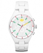 As clean as a fresh pair of sneakers, this Cambridge watch by adidas will have you moving just as quick.