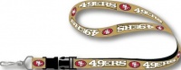 San Francisco 49ers Lanyard Keychain San Francisco 49ers Lanyard Keychain