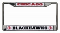 NHL Chicago Blackhawks Chrome Frame NHL Chicago Blackhawks Chrome Frame