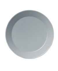 With a minimalist design and unparalleled durability, Teema dinner plates make preparing and serving meals a cinch. Featuring a sleek, angled edge in glossy gray porcelain by Kaj Franck for Iittala. With a minimalist design and unparalleled durability, Teema dinner plates make preparing and serving meals a cinch. Featuring a sleek, angled edge in glossy gray porcelain by Kaj Franck for Iittala.