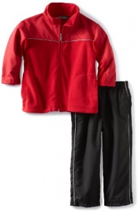 Kenneth Cole Toddler Red Microfleece Jacket & Nylon Pant Kenneth Cole Toddler Red Microfleece Jacket & Nylon Pant
