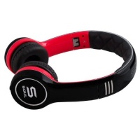 SOUL by Ludacris SL100RB Ultra Dynamic On-Ear Headphones (Black/Red)