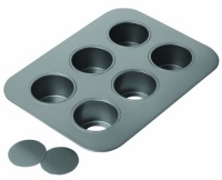 Chicago Metallic 6-cup Molten 'N More Pan Chicago Metallic 6-cup Molten 'N More Pan