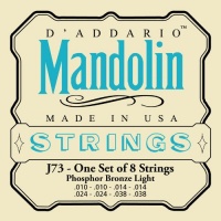 D'Addario J73 Mandolin Strings, Phosphor Bronze, Light, 10-38 D'Addario J73 Mandolin Strings, Phosphor Bronze, Light, 10-38
