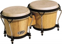 Latin Percussion CP221-AW Traditional Wood Bongos - Natural Latin Percussion CP221-AW Traditional Wood Bongos - Natural