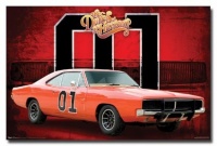 THE DUKES OF HAZZARD POSTER General Lee - Car 01 NEW THE DUKES OF HAZZARD POSTER General Lee - Car 01 NEW