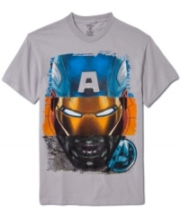 The ultimate team. When this graphic shirt from Freeze hits the street, bad guys don't stand a chance. The ultimate team. When this graphic shirt from Freeze hits the street, bad guys don't stand a chance.