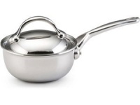 BonJour Stainless Steel Clad 1.4-Quart Covered Saucier BonJour Stainless Steel Clad 1.4-Quart Covered Saucier
