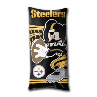NFL Pittsburgh Steelers Mickey Mouse Fold-Up Body Pillow NFL Pittsburgh Steelers Mickey Mouse Fold-Up Body Pillow