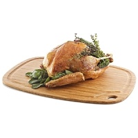 Designed with earth-friendly living in mind, the GreenLite® series is crafted from mountain grown, naturally occurring bamboo and is free from formaldehyde based adhesives, dyes, or stains.This extra large utility cutting board is the workhorse of the GreenLite® series! It features Totally Bamboo's innovative TriPly construction using a proprietary food-grade adhesive that withstands high temperature washings. Designed with earth-friendly living in mind, the GreenLite® series is crafted from mountain grown, naturally occurring bamboo and is free from formaldehyde based adhesives, dyes, or stains.This extra large utility cutting board is the workhorse of the GreenLite® series! It features Totally Bamboo's innovative TriPly construction using a proprietary food-grade adhesive that withstands high temperature washings.