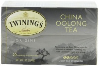 Twinings China Oolong Tea, Tea Bags, 20-Count Boxes (Pack of 6)