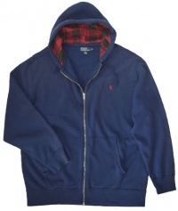 Polo Ralph Lauren Big & Tall Lightweight Fleece Hoodie (2XLT, Navy) Polo Ralph Lauren Big & Tall Lightweight Fleece Hoodie (2XLT, Navy)