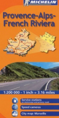 Michelin Map France: Provence French Riviera 527 (Maps/Regional (Michelin)) (English and French Edition)