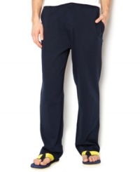 Hit the gym in style with these sleek active pants from Nautica. Hit the gym in style with these sleek active pants from Nautica.