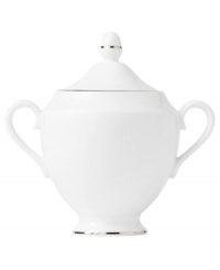 In 18th century England, Josiah Wedgwood, creator of the world famous Wedgwood ceramic ware, established a tradition of outstanding craftsmanship and artistry which continues today. The heirloom-quality Signet Platinum dinnerware pattern is designed for formal entertaining, in pristine white bone china banded with polished platinum. In 18th century England, Josiah Wedgwood, creator of the world famous Wedgwood ceramic ware, established a tradition of outstanding craftsmanship and artistry which continues today. The heirloom-quality Signet Platinum dinnerware pattern is designed for formal entertaining, in pristine white bone china banded with polished platinum.