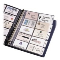 Avery Business Card Pages, Tabbed, Pack of 5 (25410) Avery Business Card Pages, Tabbed, Pack of 5 (25410)