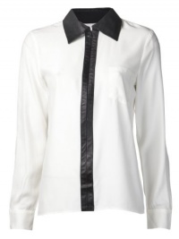 Parker Marin Combo Blouse in Creme Parker Marin Combo Blouse in Creme