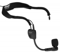 Shure WH30XLR Cardioid condenser headset mic with XLR connector. Shure WH30XLR Cardioid condenser headset mic with XLR connector.