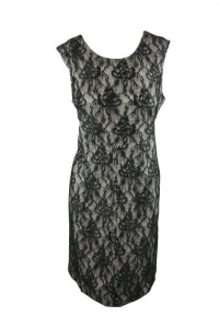 Alfani Womens Sleeveless Lace Shift Dress Alfani Womens Sleeveless Lace Shift Dress