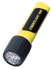 Streamlight 68201 4AA Propolymer LED Flashlight with White LEDs, Yellow