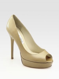 From the 24:7 Collection. Supreme Italian leather craftsmanship in a sophisticated silhouette.Self-covered heel, 5 (125mm) Self-covered platform, 1 (25mm) Compares to a 4 heel (100mm) Peep toe Leather lining and sole Padded insole Made in ItalyOUR FIT MODEL RECOMMENDS ordering true size. From the 24:7 Collection. Supreme Italian leather craftsmanship in a sophisticated silhouette.Self-covered heel, 5 (125mm) Self-covered platform, 1 (25mm) Compares to a 4 heel (100mm) Peep toe Leather lining and sole Padded insole Made in ItalyOUR FIT MODEL RECOMMENDS ordering true size.