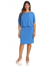 Jessica Simpson Women's Plus-Size Blouson Top Dress Jessica Simpson Women's Plus-Size Blouson Top Dress