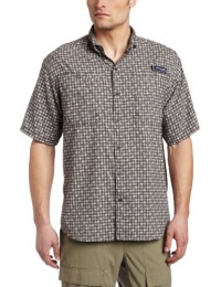 Columbia Men's Super Tamiami Short Sleeve Shirt, XX-Large, Grill/Pescado Gingham Print Columbia Men's Super Tamiami Short Sleeve Shirt, XX-Large, Grill/Pescado Gingham Print