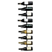 True Fabrications Wall Mount Wine Rack (Holds 9 Bottles) True Fabrications Wall Mount Wine Rack (Holds 9 Bottles)