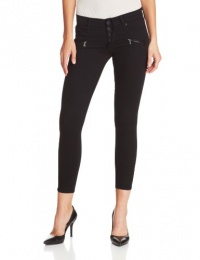 Hudson Women's Krista Zipper Skinny Jean, Black, 25 Hudson Women's Krista Zipper Skinny Jean, Black, 25
