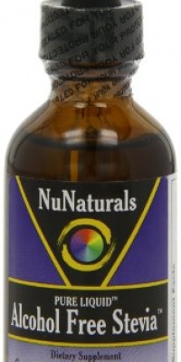 NuNaturals Nustevia Alcohol Free Stevia Glass Bottle Liquid, 2-Ounce NuNaturals Nustevia Alcohol Free Stevia Glass Bottle Liquid, 2-Ounce