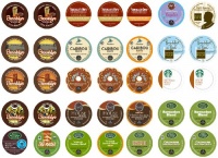 Crazy Cups Medium Roast Sampler, Single-cup coffee pack sampler for Keurig K-Cup Brewers, 35-Count Crazy Cups Medium Roast Sampler, Single-cup coffee pack sampler for Keurig K-Cup Brewers, 35-Count