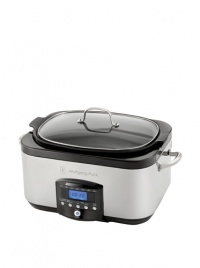 Wolfgang Puck 6-Qt. Electronic Multi-Cooker with Dual Heating Elements, Black Wolfgang Puck 6-Qt. Electronic Multi-Cooker with Dual Heating Elements, Black