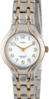 Timex Women's T27191 Elevated Classics Dress Sport Chic Two-Tone Bracelet Watch