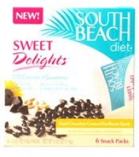 South Beach Diet Dark Chocolate Covered Sunflower Seeds, 6-Count South Beach Diet Dark Chocolate Covered Sunflower Seeds, 6-Count