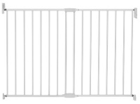 Munchkin Extending Extra Tall and Wide Metal Gate, White Munchkin Extending Extra Tall and Wide Metal Gate, White