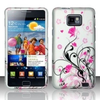 Pink Flowers Hard Snap On Case Cover Faceplate Protector for Samsung Galaxy S II i9100 i9200 i777 AT&T Pink Flowers Hard Snap On Case Cover Faceplate Protector for Samsung Galaxy S II i9100 i9200 i777 AT&T